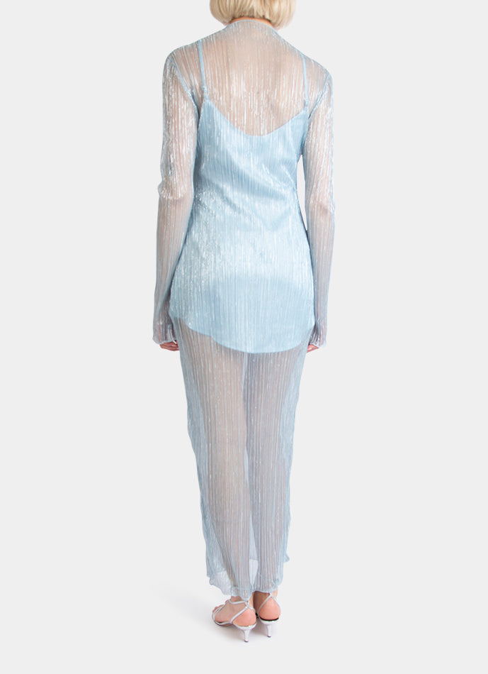 Kajsa Sheer Long Sleeve Dress