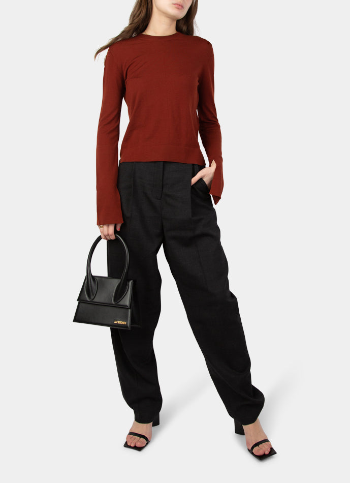 Celine Red Knitted Sweater