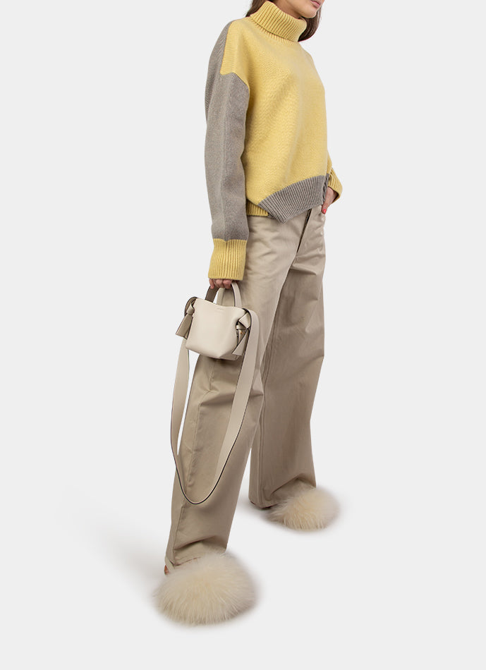 Bella Colour Block Cashmere Sweater
