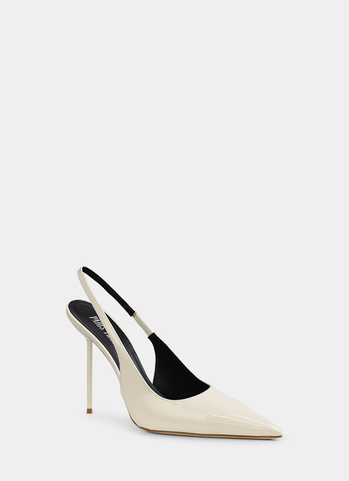 Lidia Slingback White