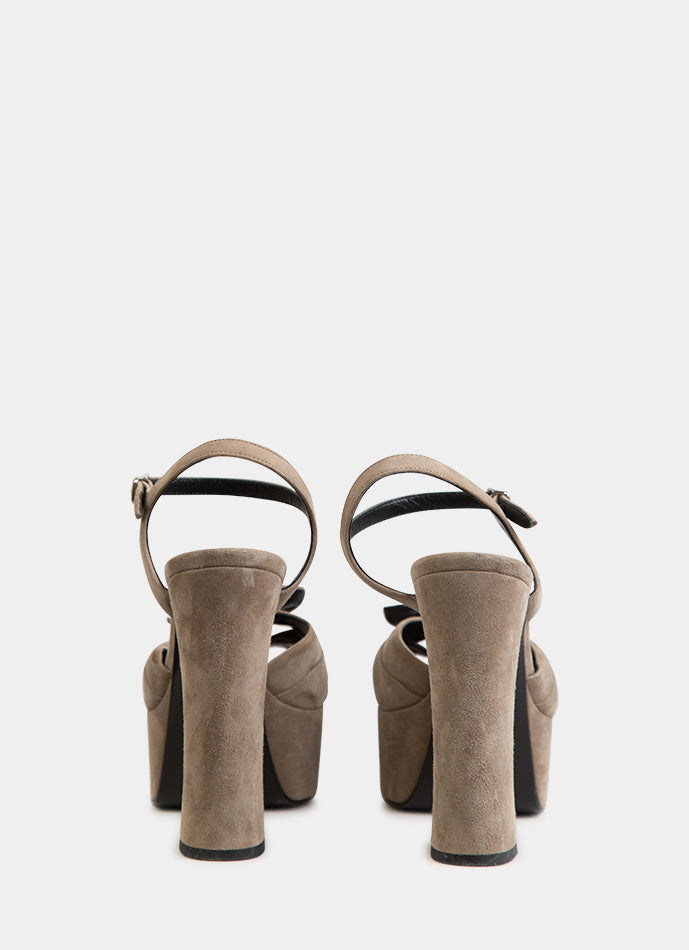 SAINT LAURENT BLOCK HEELS